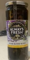 İçindeki şeker miktarı Black olives-sliced