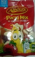 Suhkru kogus sees Party mix