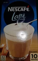 Количество сахара в Latte