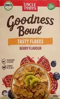 Количество сахара в Goodness Bowl Tasty Flakes Berry Flavour