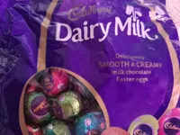 Quantité de sucre dans dairy milk deliciously smooth and creamy milk chocolate Easter eggs