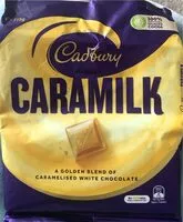 入っている砂糖の量 Cadbury caramilk
