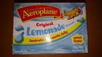 中的糖分和营养成分 Aeroplane jelly