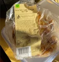 Suhkru kogus sees Extra soft jombi Hawaiian roll
