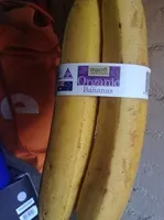 Suhkru kogus sees Organic Bananas