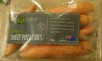 Suhkru kogus sees Creamy and smooth GOLD SWEET POTATO