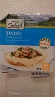 Suhkru kogus sees Swiss Cheese Slices