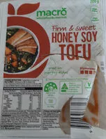 Suhkru kogus sees firm & sweet honey soy tofu