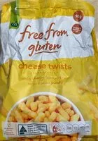 Количество сахара в Cheese twists