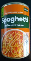 Jumlah gula yang masuk Spaghetti in Tomato Sauce