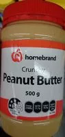 चीनी की मात्रा Crunchy Peanut Butter