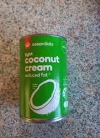 Sokerin määrä sisällä light coconut cream