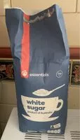 Sokerin määrä sisällä White sugar