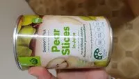 Количество сахара в Pear slices