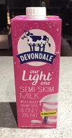 含糖量 Semi Skim Milk