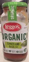 入っている砂糖の量 Organic Tomato and Basil pasta sauce