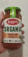 入っている砂糖の量 Leggo's Organic Tomato and veggies