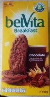 Сахар и питательные вещества в Belvita breakfast belvita