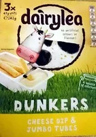 Количество сахара в Dunkers - Cheese Dip & Jumbo Tubes