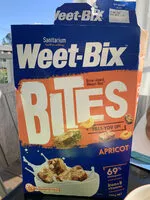 Azúcar y nutrientes en Weet bix