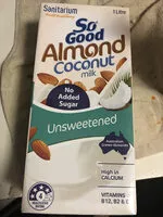 含糖量 Sanitarium So Good Almond & Coconut Milk Unsweetened Tetra Pk