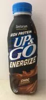 Suhkru kogus sees Up&GO ENERGIZE