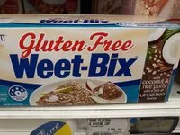 Sucre et nutriments contenus dans Weet bix