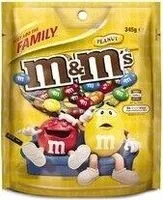 Quantité de sucre dans Mars M &M?S Peanut