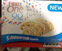 入っている砂糖の量 Birthday Cake Squares 90 Calorie
