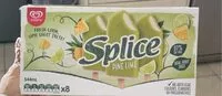 Zuckermenge drin Splice pine lime