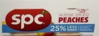 Jumlah gula yang masuk Spc peaches reduced sugar