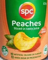 Jumlah gula yang masuk Peaches Sliced in tasty juice