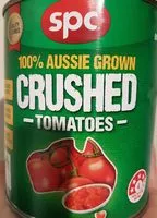 Jumlah gula yang masuk Crushed Tomatoes