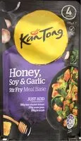 入っている砂糖の量 Honey Soy & Garlic