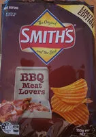 Zuckermenge drin Smith's BBQ Meatlovers Pizza Flavoured Crinkle Cut Potato Chips