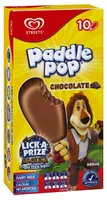 Zuckermenge drin Paddle Pop Chocolate