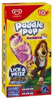 Zuckermenge drin Paddle Pop Rainbow 8 Pack