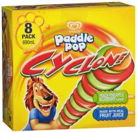Zuckermenge drin Cyclone