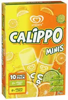 Sokerin määrä sisällä Calippo