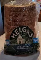 Amount of sugar in Wholemeal Sourdough