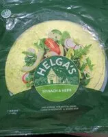 İçindeki şeker miktarı Wrap Spinach and Herb