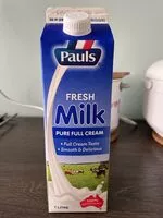 Sokerin määrä sisällä Pauls Fresh Full Cream Milk