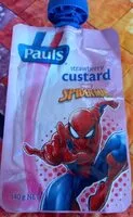 Sokerin määrä sisällä Strawberry Custard
