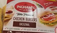含糖量 Chicken burgers