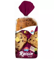 Jumlah gula yang masuk Tip Top Raisin Toast