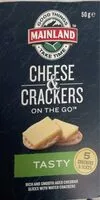 Jumlah gula yang masuk Mainland cheese and crackers