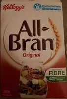 Amount of sugar in All Bran