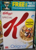 Amount of sugar in Special K