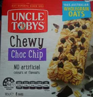 Количество сахара в Chewy Choc Chip