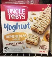 Количество сахара в Yoghurt Topps Muesli Bars Honeycomb